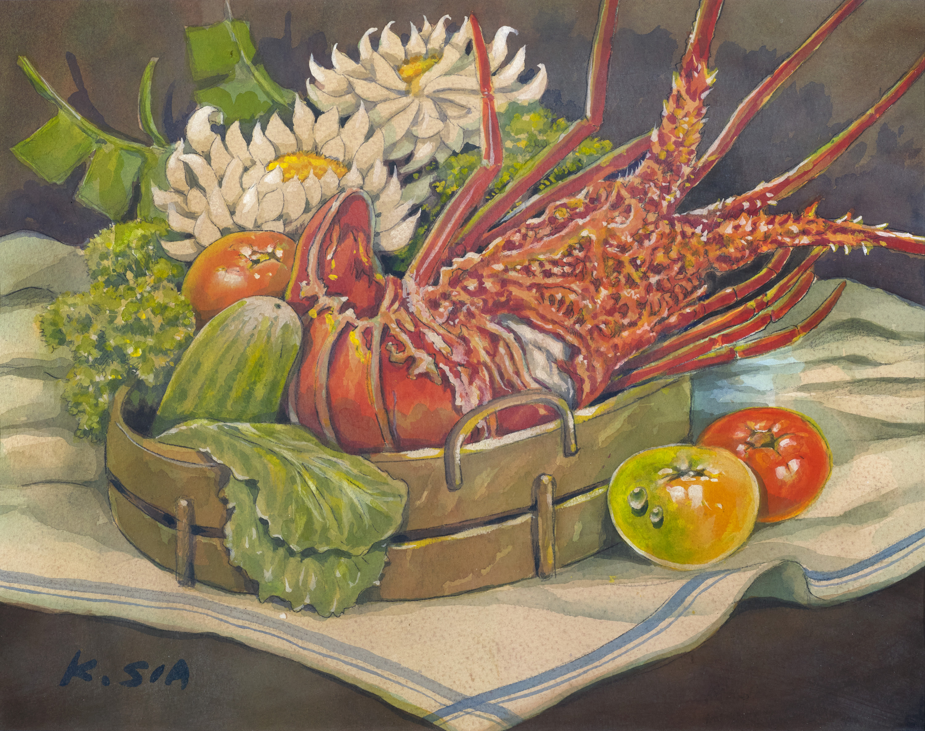 Still Life with Lobster