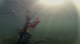 Pink Man in Paradise #5, (Pura Tanah Lot)