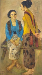 Two Seated Women