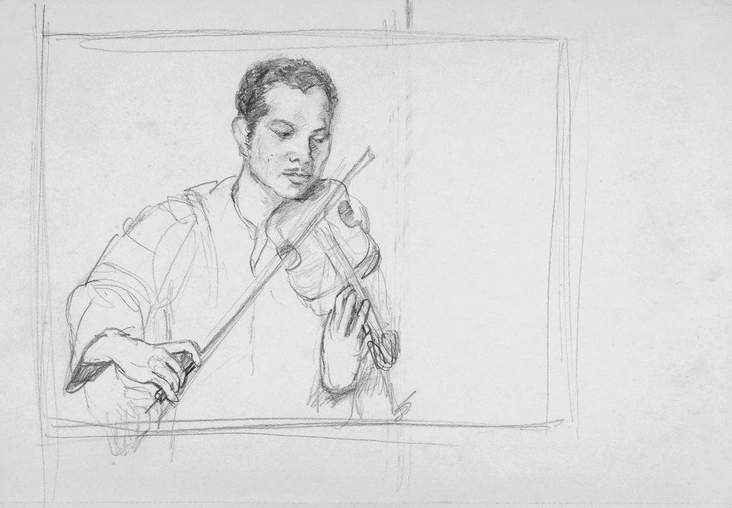 Untitled (Study of P. Ramlee)